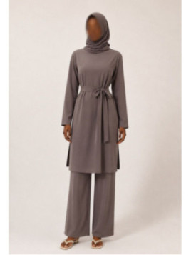 Burkini 3 pièces S2025 - taupe
