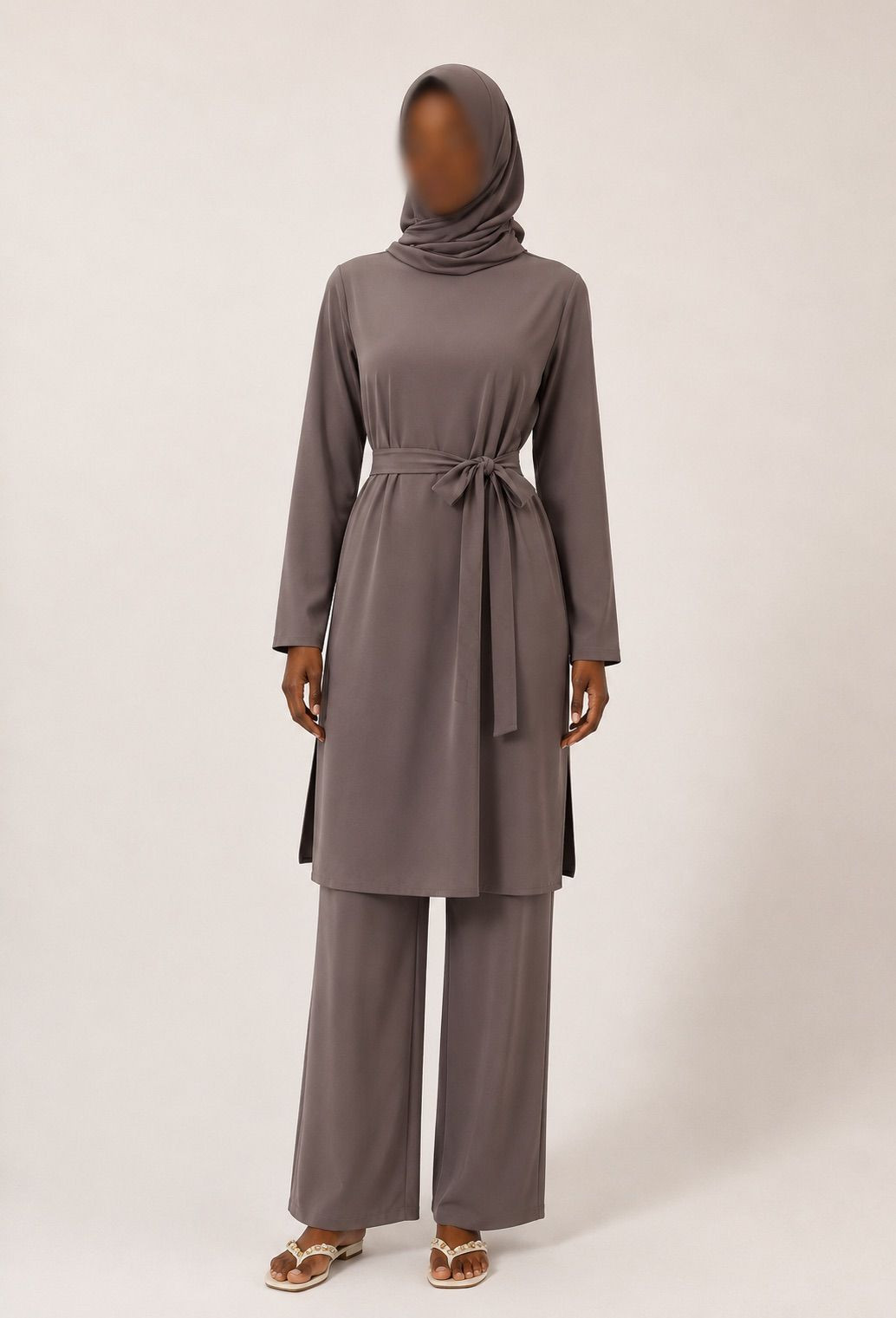 Burkini 3 pièces S2025 - taupe