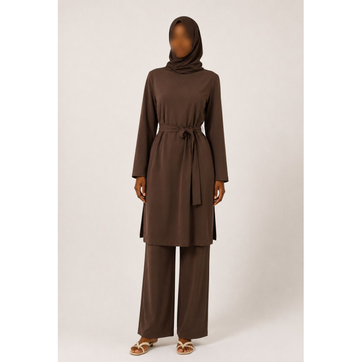 Burkini 3 pièces S2025 - marron