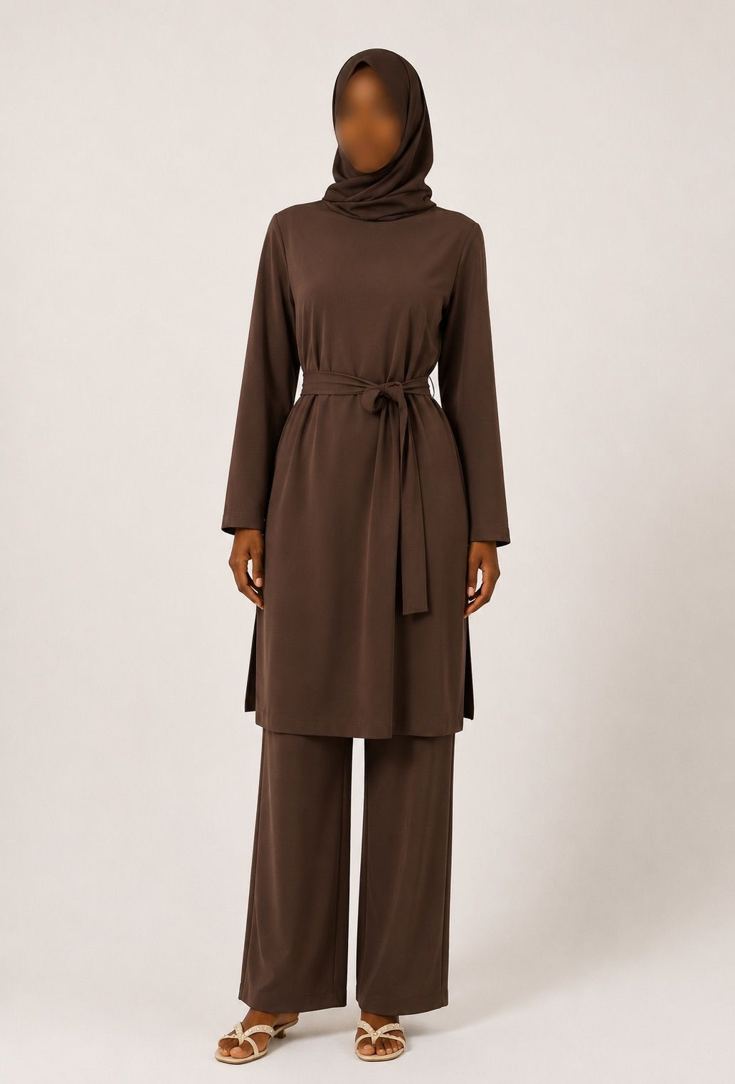 Burkini 3 pièces S2025 - marron