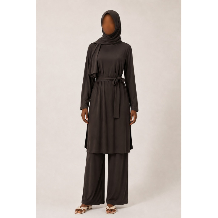 Burkini 3 pièces S2020 - marron