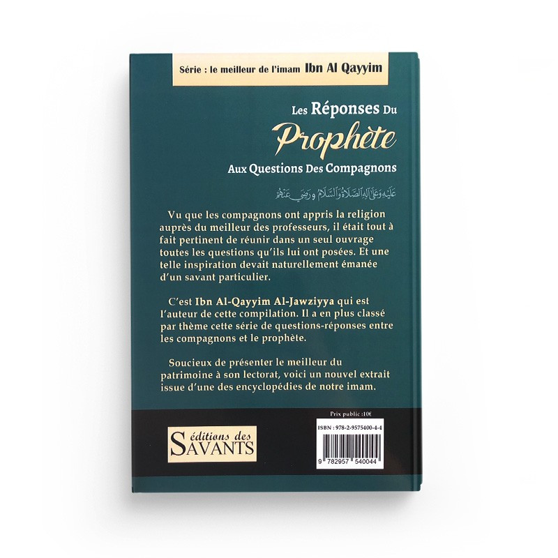 Réponses du Prophète aux compagnons | Ibn al-Qayyim