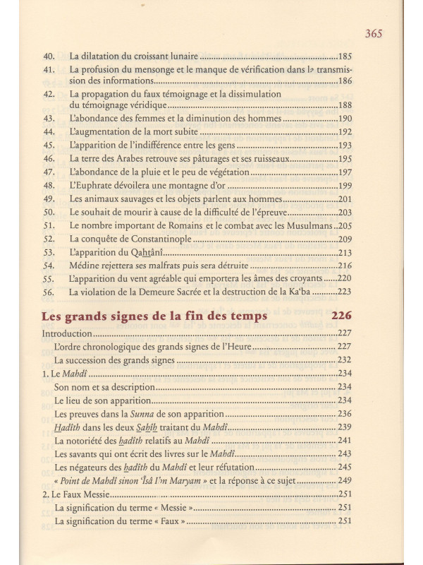 Les signes de la fin des temps