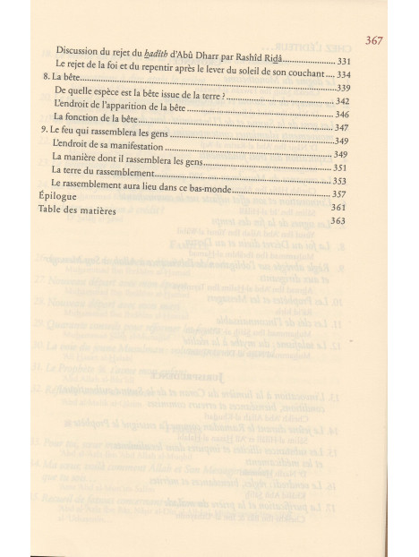 Les signes de la fin des temps