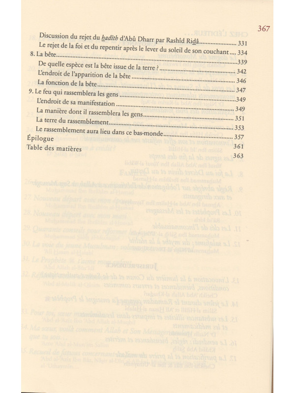 Les signes de la fin des temps