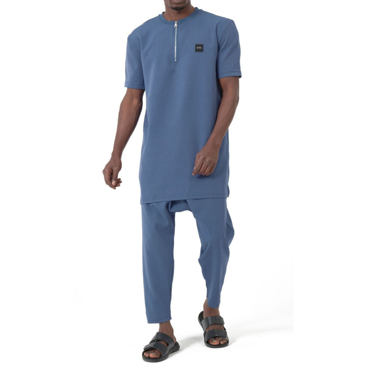 Ensemble QC Silent QTE2001 - indigo - Qabail