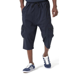Sarouel Cargo court QTS2004 - bleu marine - Qabail