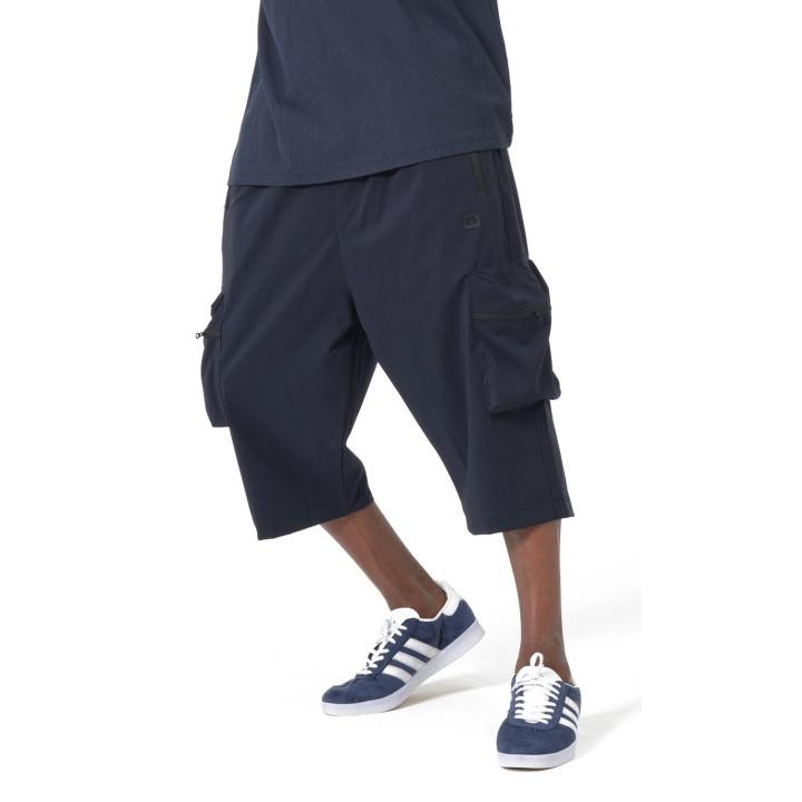 Sarouel Cargo court QTS2004 - bleu marine - Qabail