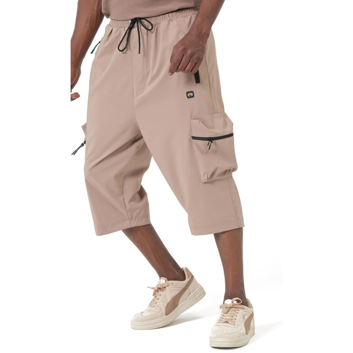 Sarouel Cargo court QTS2004 - beige - Qabail