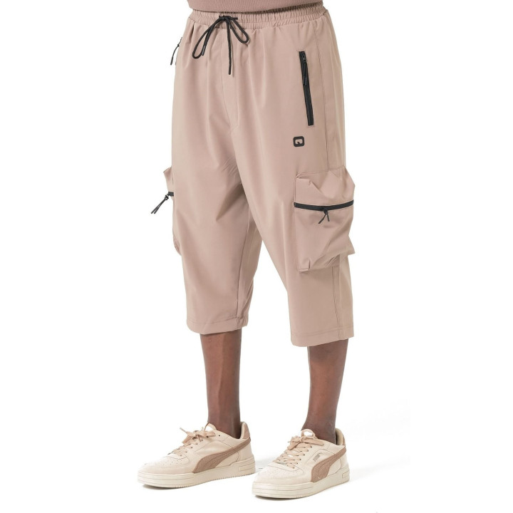 Sarouel Cargo court QTS2004 - beige - Qabail