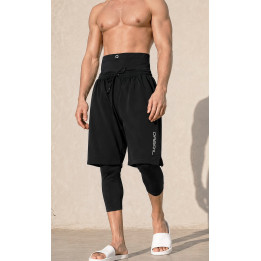 Sarouel swimshort de bain QTS1011- noir - Qabail