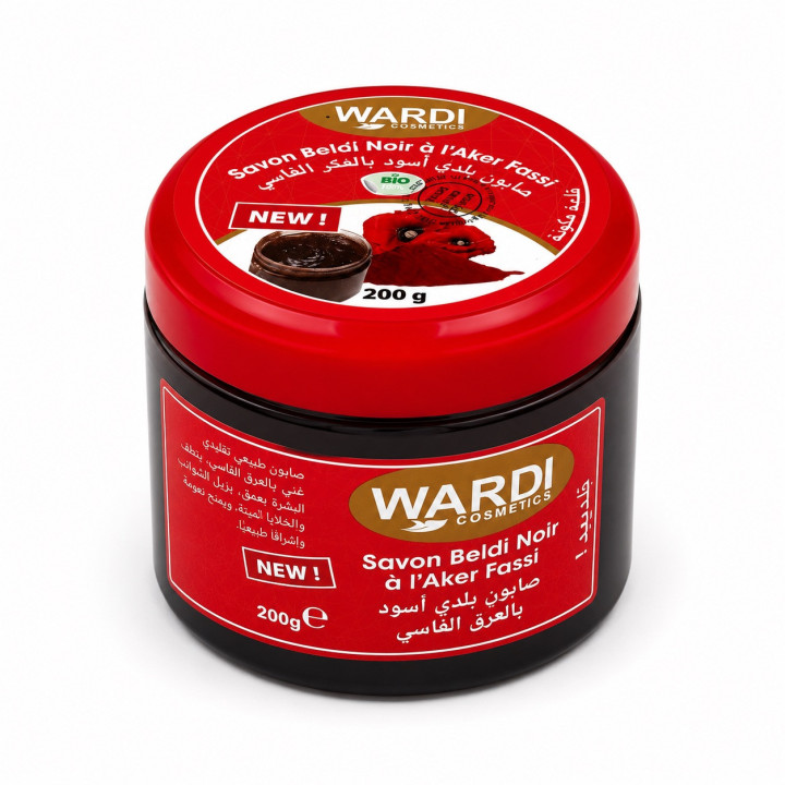 Savon noir à l'aker fassi - savon beldi