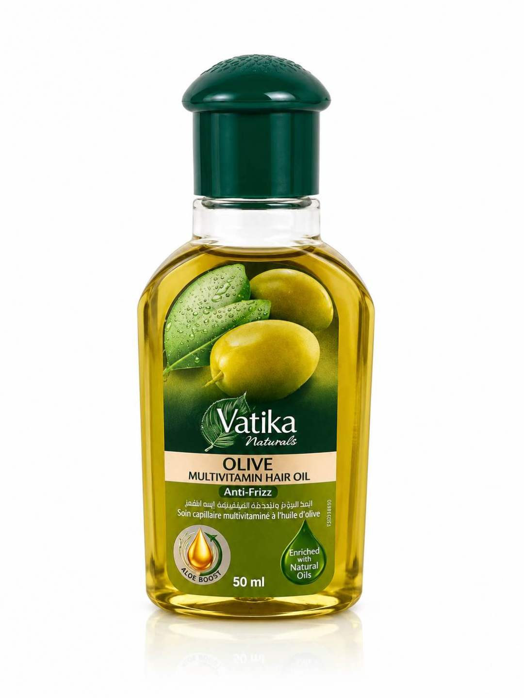 Soin capillaire multivitaminé à l'huile d'olive 50ml - Vatika