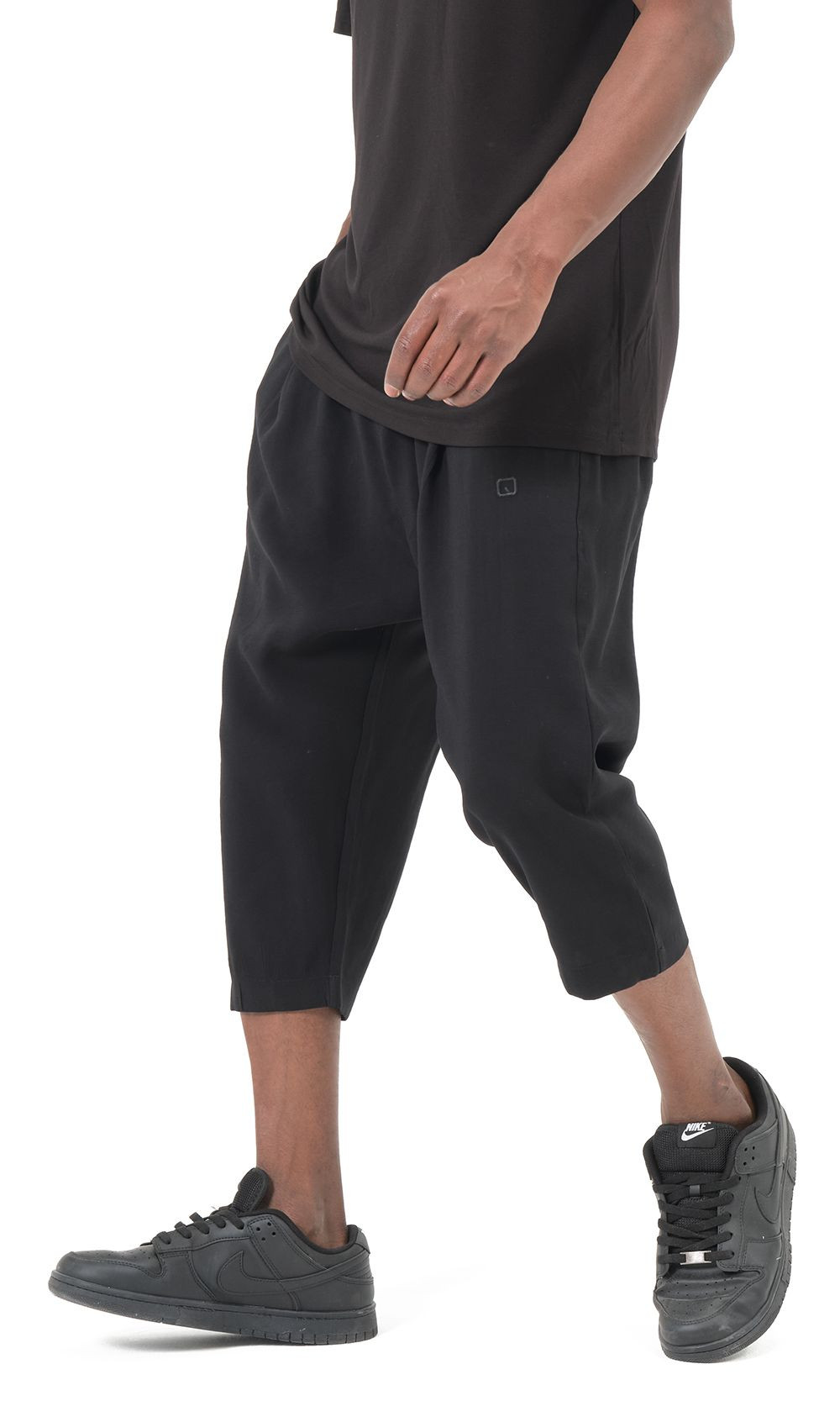 Pantacourt classik tencel QTS1010 - noir - Qabail