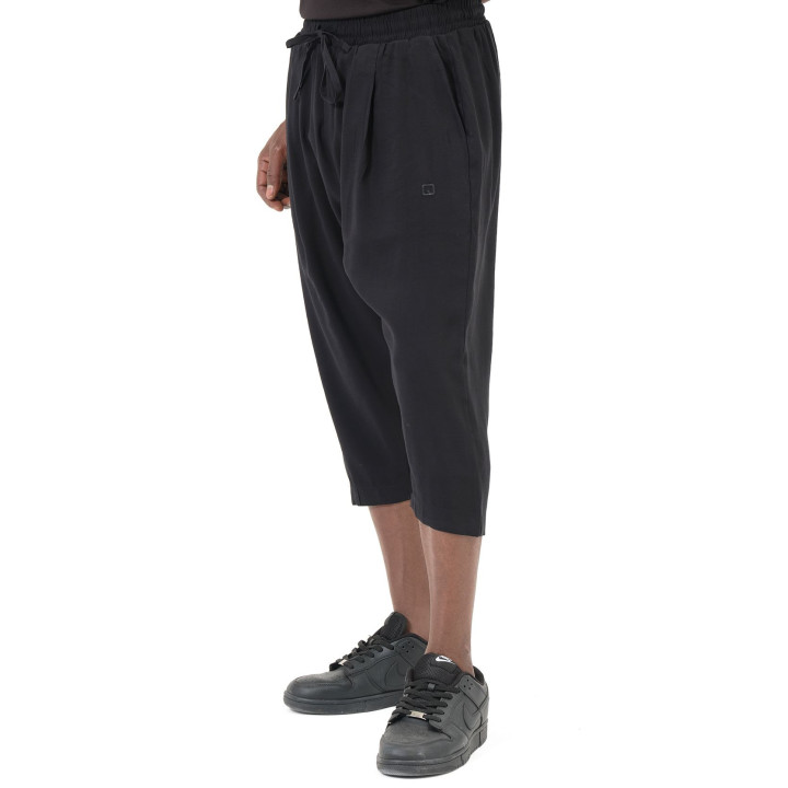 Pantacourt classik tencel QTS1010 - noir - Qabail