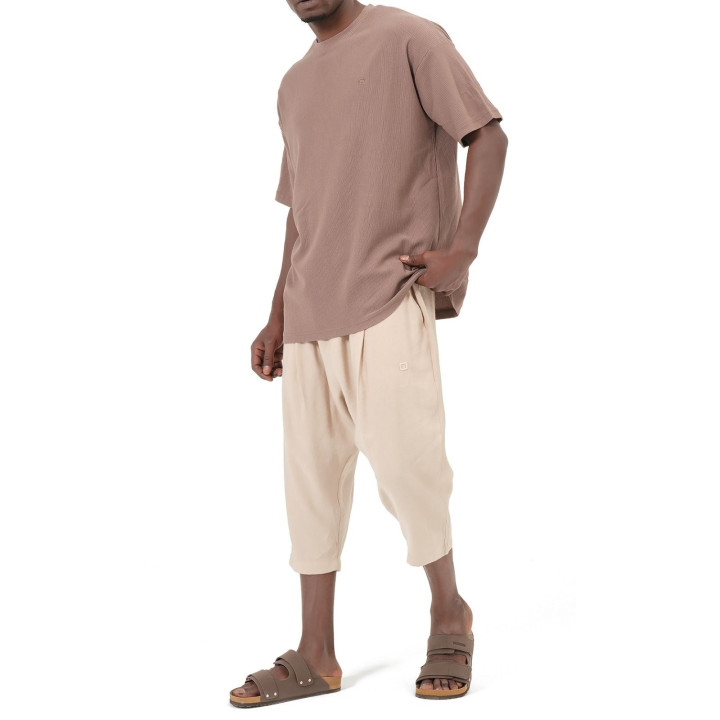 Pantacourt classik tencel QTS1010 - beige - Qabail