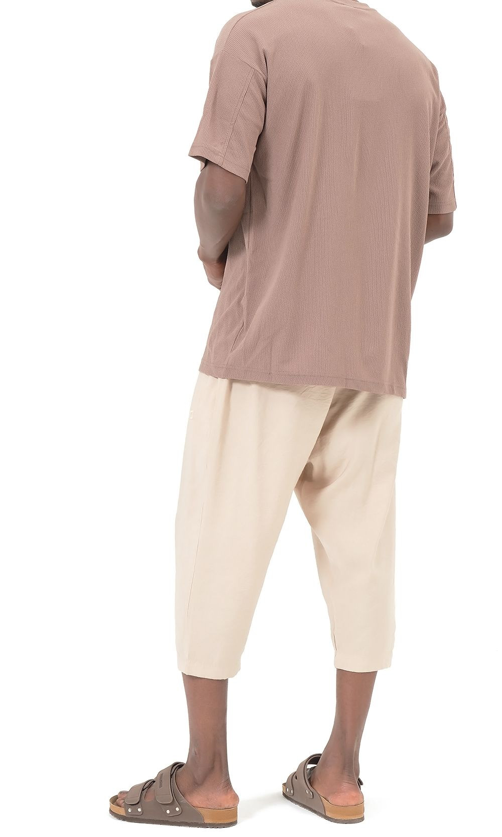 Pantacourt classik tencel QTS1010 - beige - Qabail