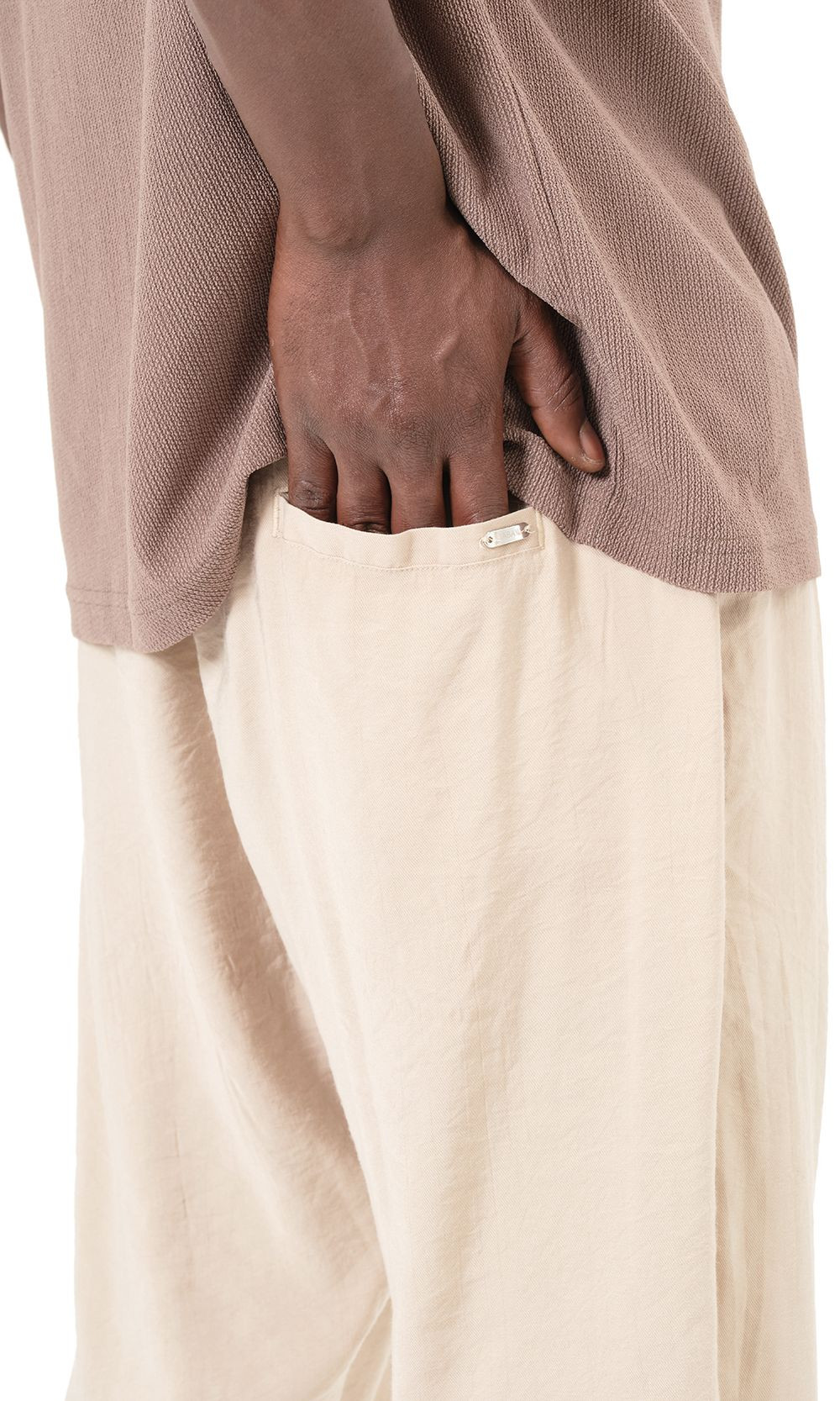 Pantacourt classik tencel QTS1010 - beige - Qabail