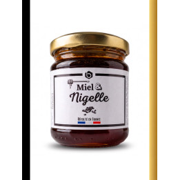 Miel & Nigelle 250g – Miel d'été récolté en France - Bee miel
