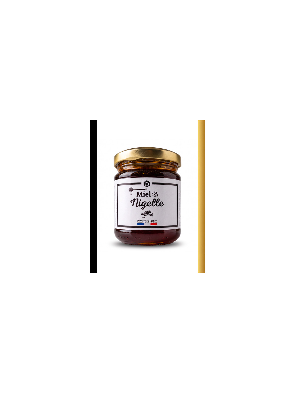 Miel & Nigelle 250g – Miel d'été récolté en France - Bee miel