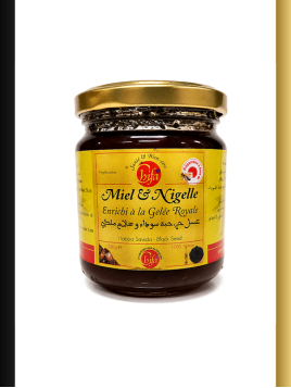 Miel & nigelle à la gelée royale Chifa 250g