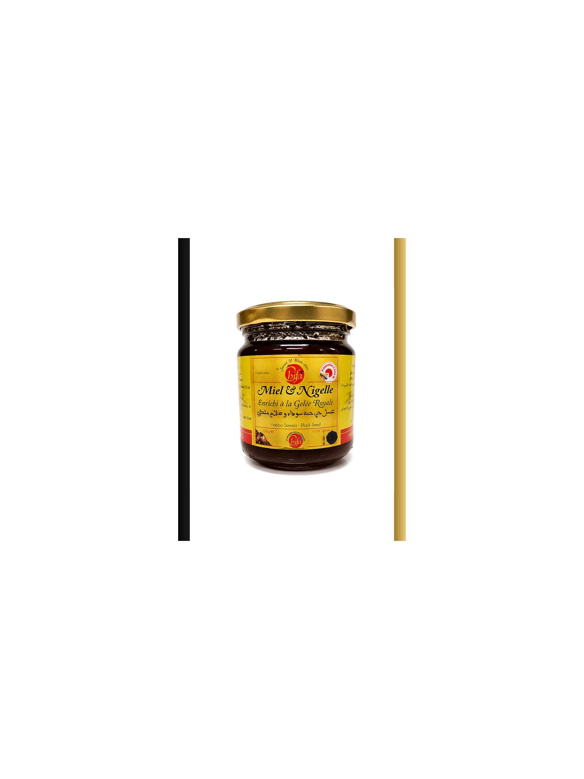 Miel & nigelle à la gelée royale Chifa 250g