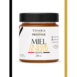 Miel de fleur de nigelle d'Égypte - Tijara Prestige - Pot de 250g