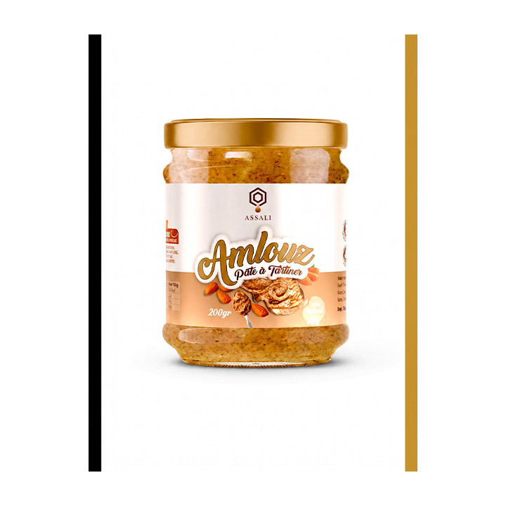 Amlou aux amandes du Maroc - Assali - Pot de 200g