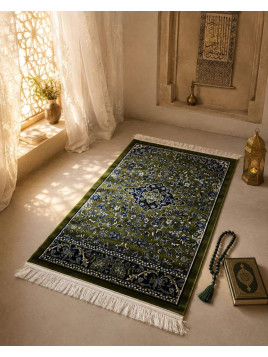 Tapis rawdah Al Madinah - vert