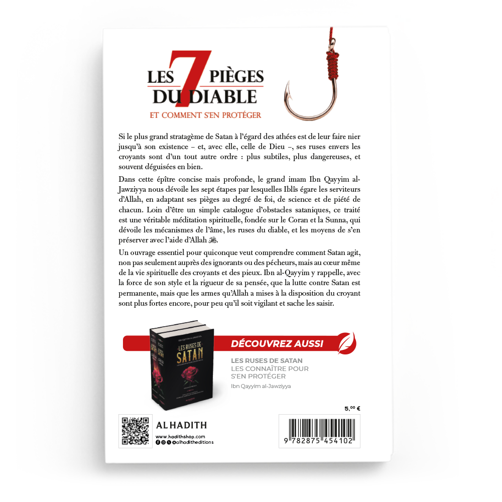 Les 7 pièges du diable et comment s'en protéger - Ibn Al Qayyim - Editions Al Hadith