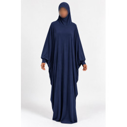 Robe de prière 1174 bleu marine