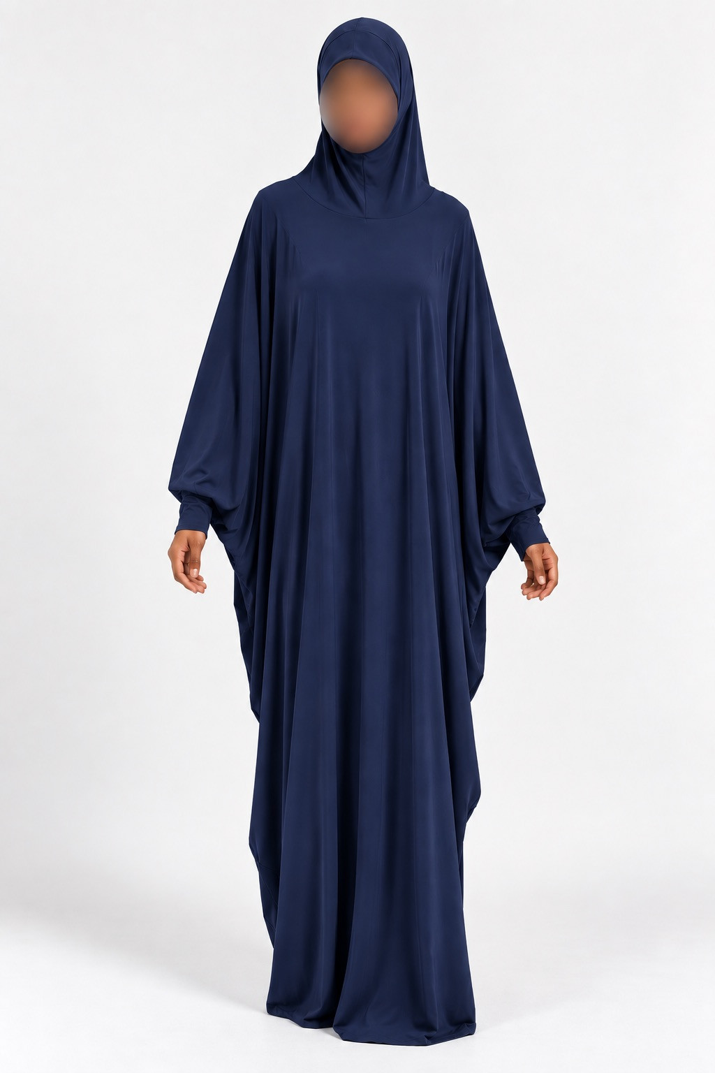 Robe de prière 1174 bleu marine