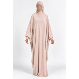 Robe de prière 1174 rose poudré