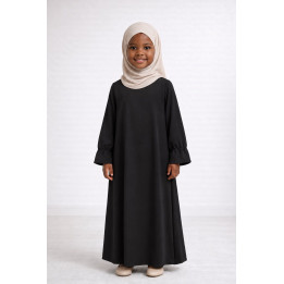 Abaya enfant 443 - noir