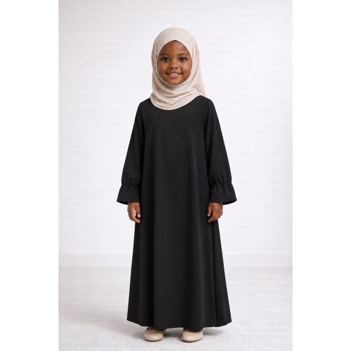 Abaya enfant 443 - noir