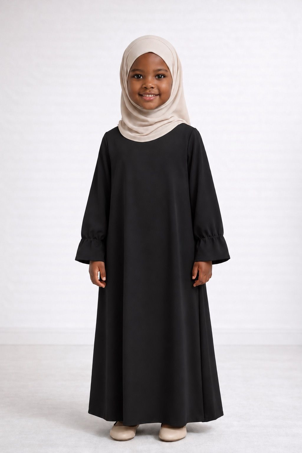 Abaya enfant 443 - noir