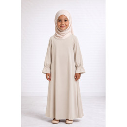 Abaya enfant 443 - beige
