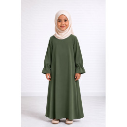 Abaya enfant 443 - kaki