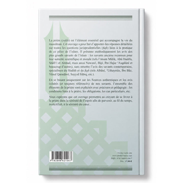 Le Livre de la Prière écrit par Mostafa Brahami aux Editions Tawhid