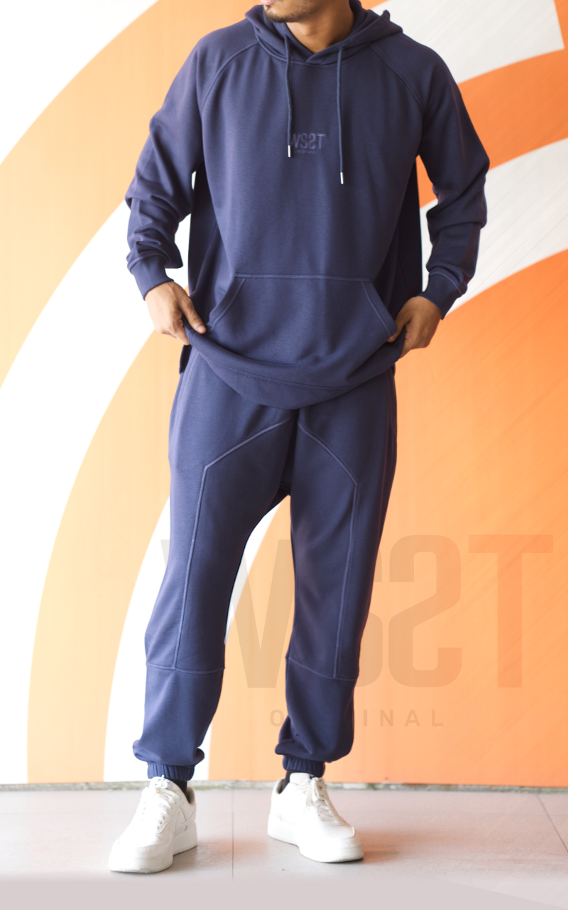 Ensemble Terry - bleu marine - Wassat