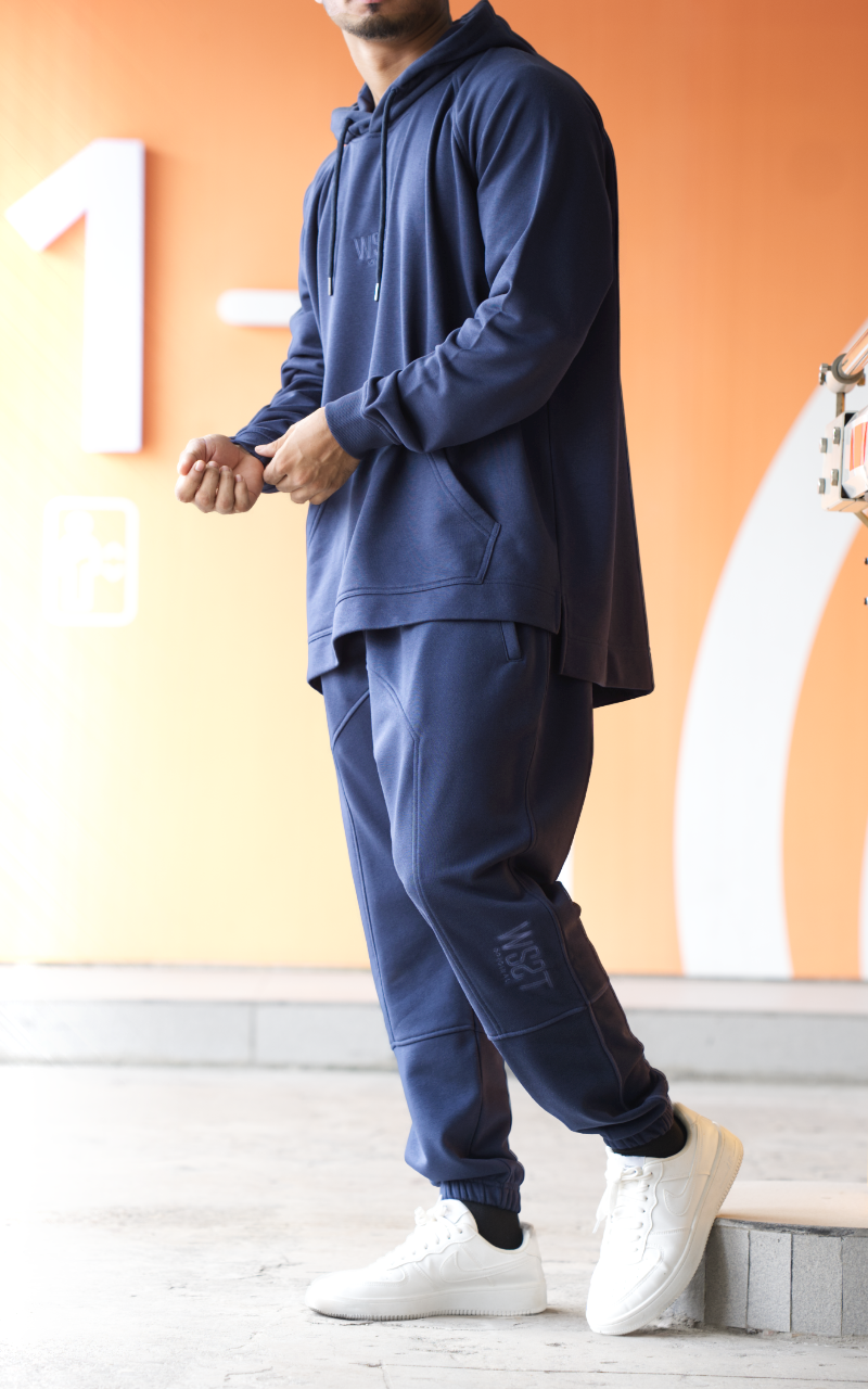 Ensemble Terry - bleu marine - Wassat
