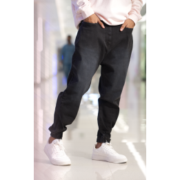 Sarouel Denim - noir - Wassat