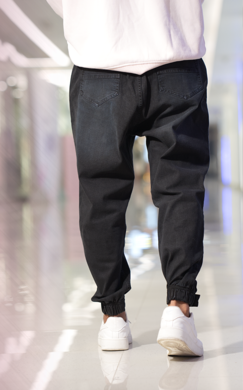 Sarouel Denim - noir - Wassat