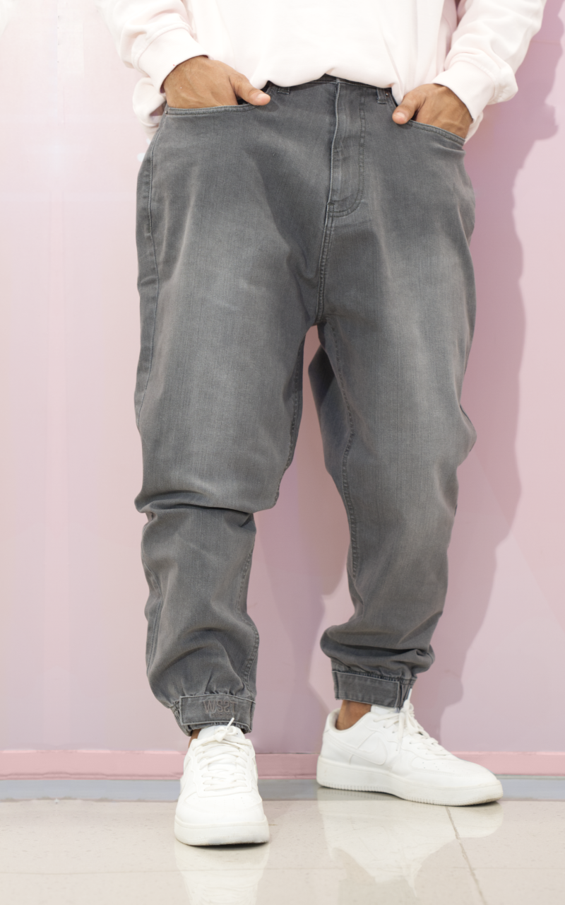Sarouel Denim - gris - Wassat