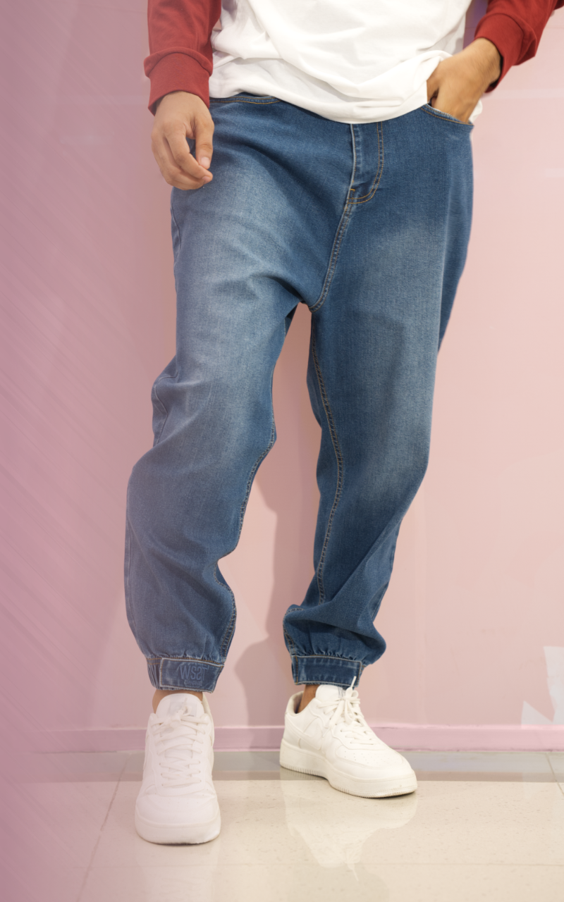 Sarouel Denim - bleu brut - Wassat