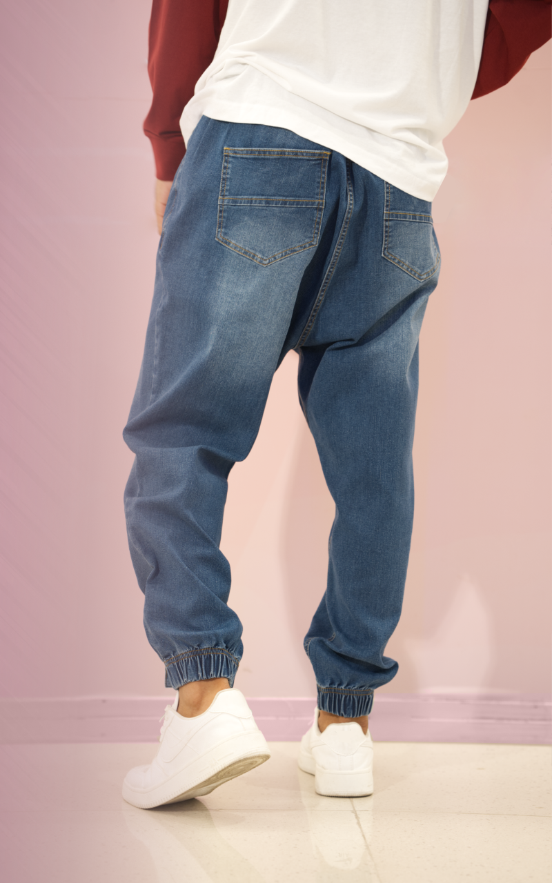 Sarouel Denim - bleu brut - Wassat