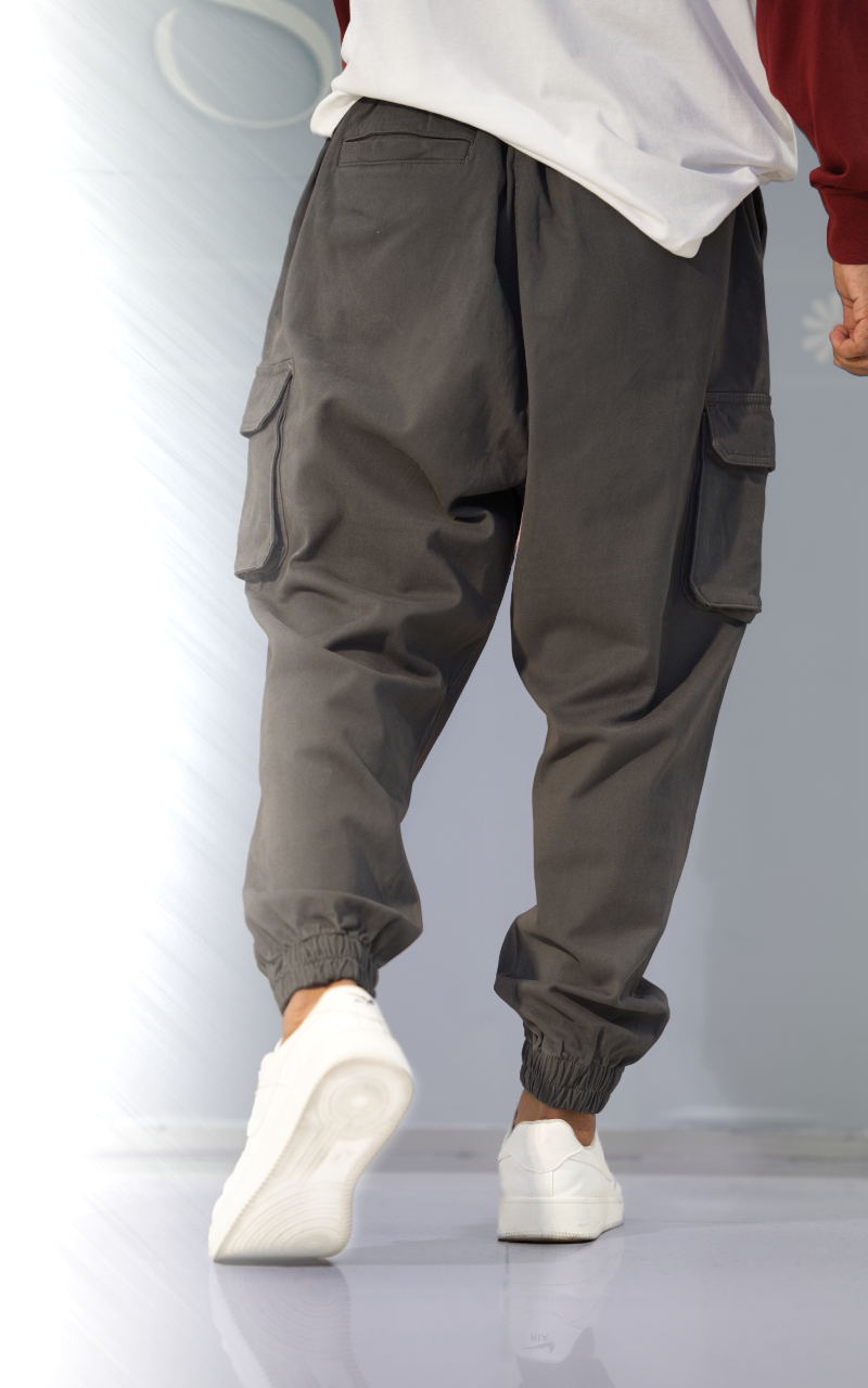 Sarouel cargo - gris - Wassat