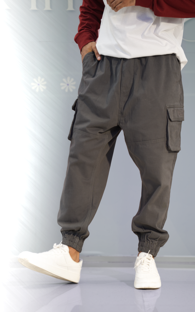 Sarouel cargo - gris - Wassat
