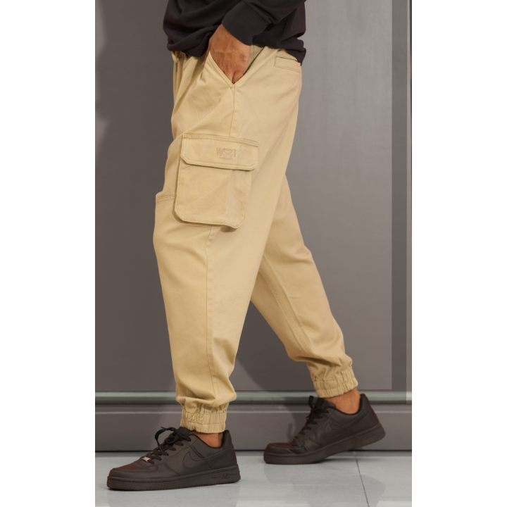 Sarouel cargo - beige - Wassat