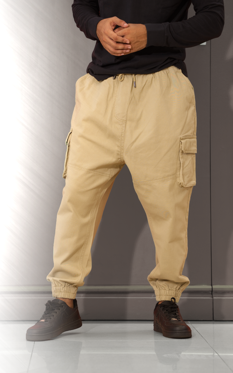 Sarouel cargo - beige - Wassat